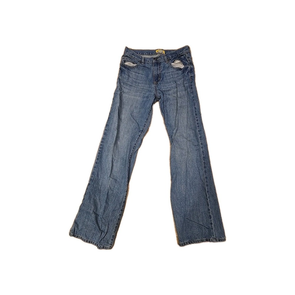 boy's size 18 regular bootcut style made of 100% cotton.